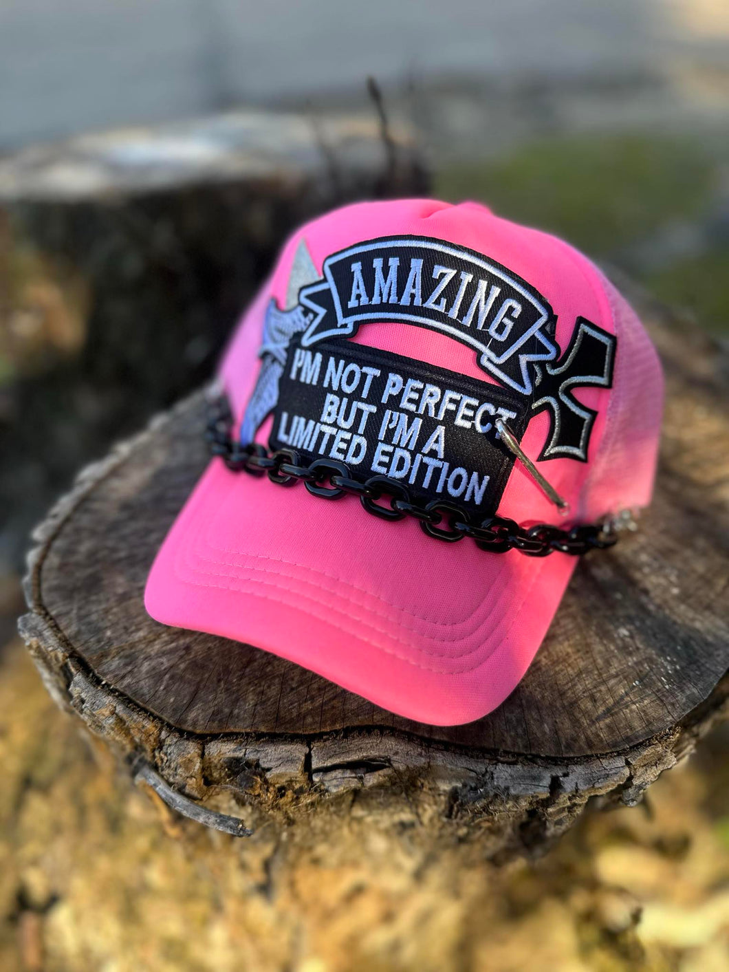 Hot Pink Trucker Cap 